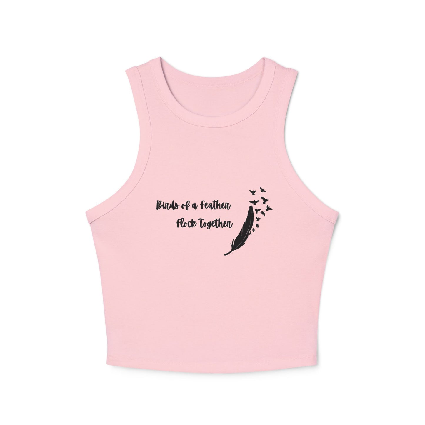 Women's Micro Rib Racer Tank Top