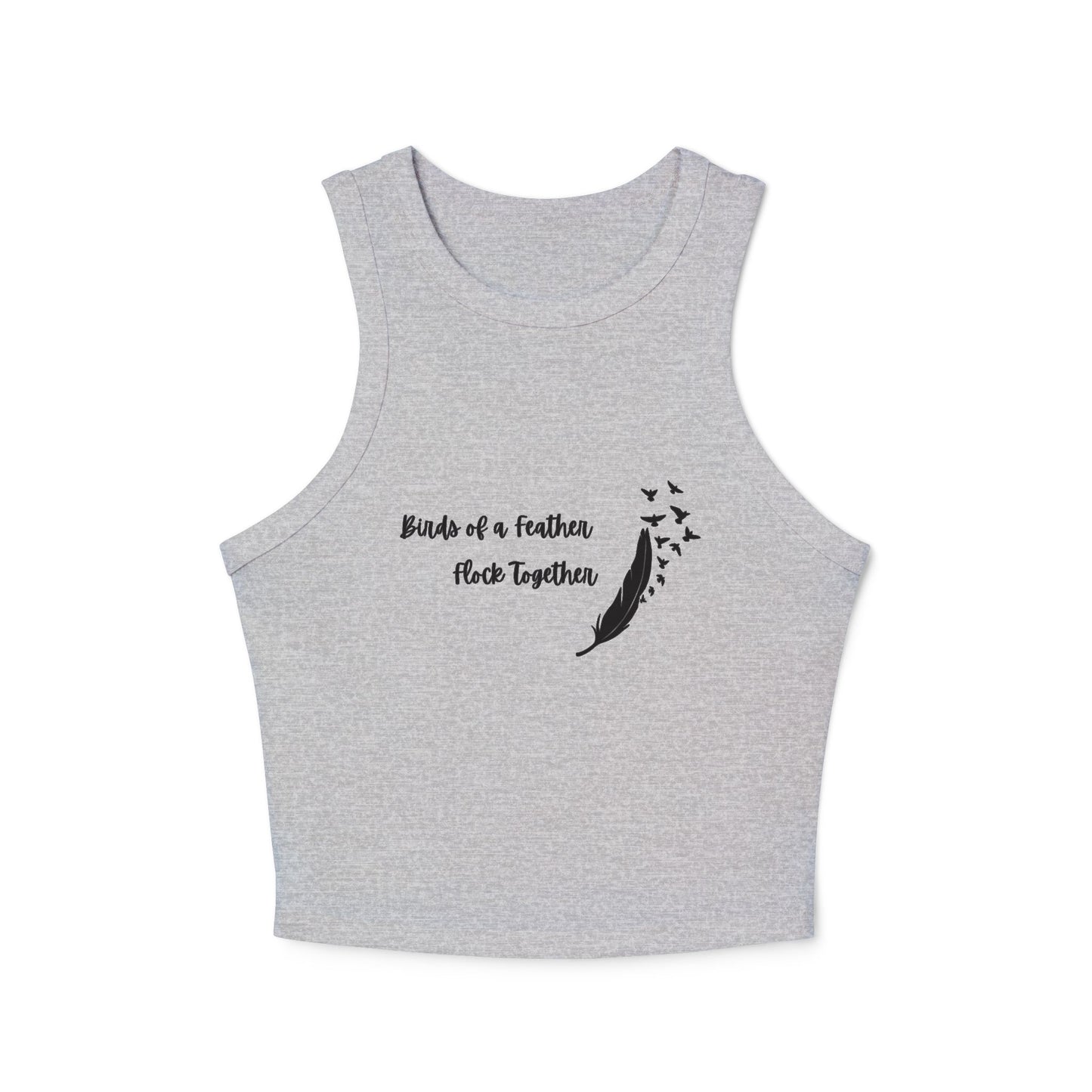 Women's Micro Rib Racer Tank Top