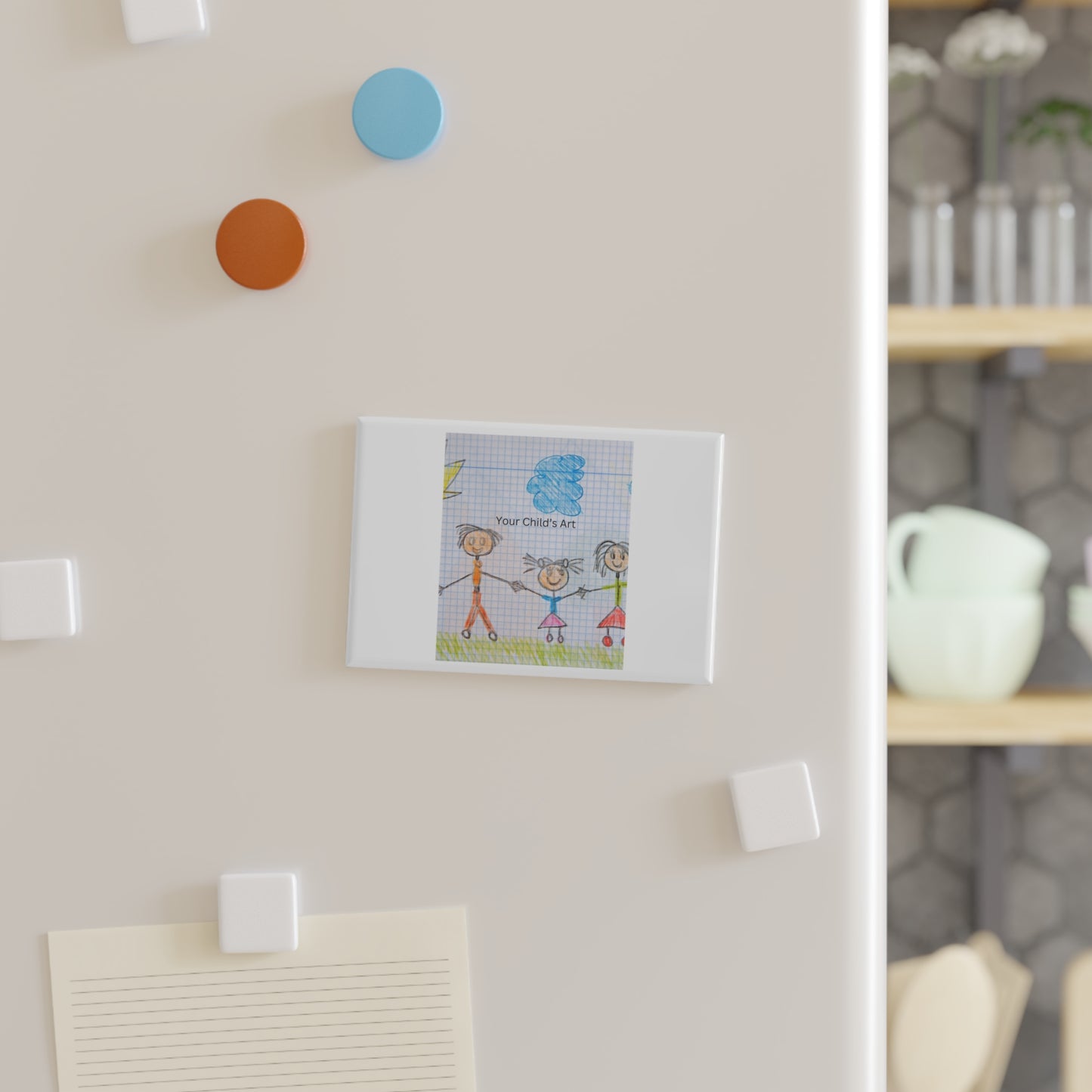 Button Magnet, Rectangle (1 & 10 pcs)