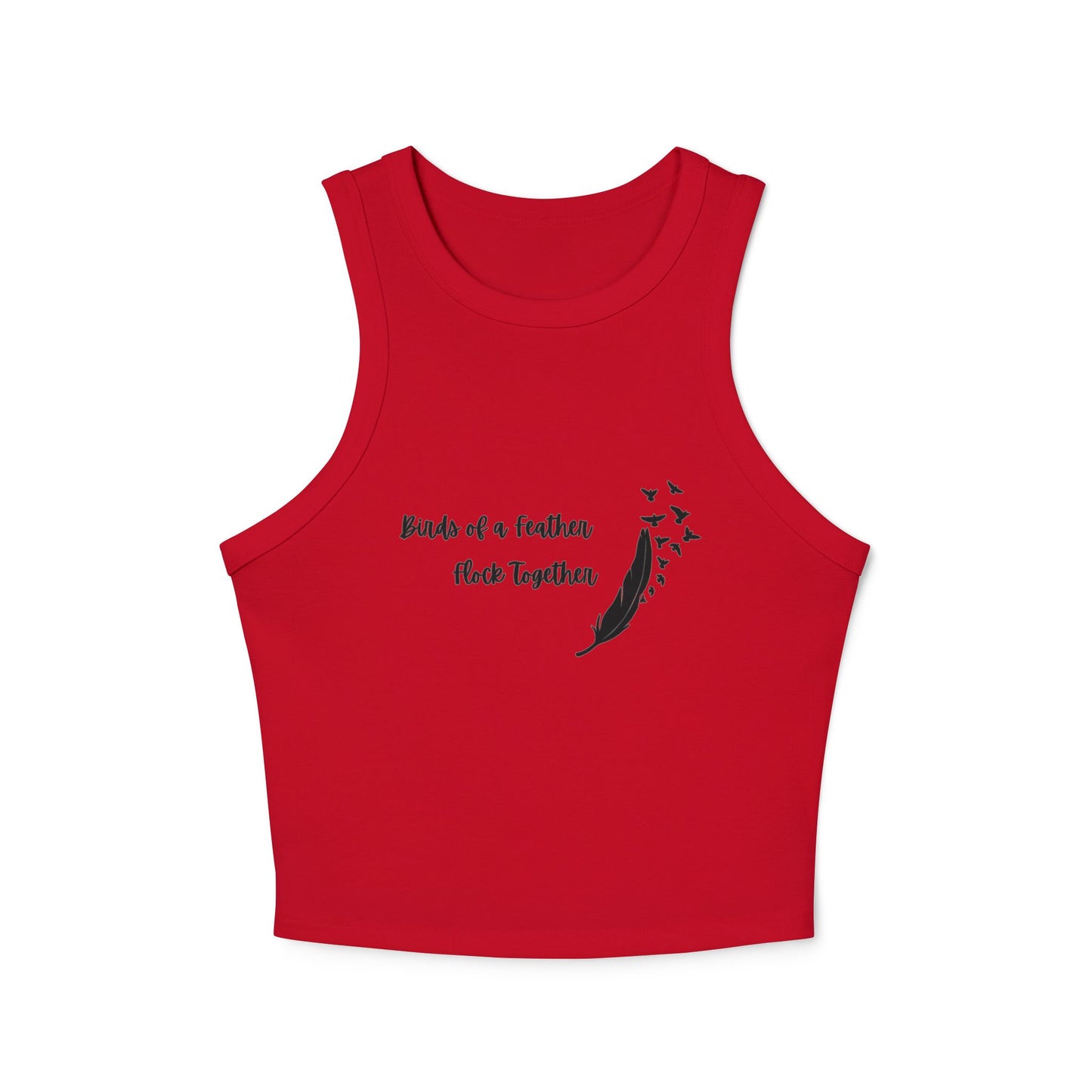 Women's Micro Rib Racer Tank Top